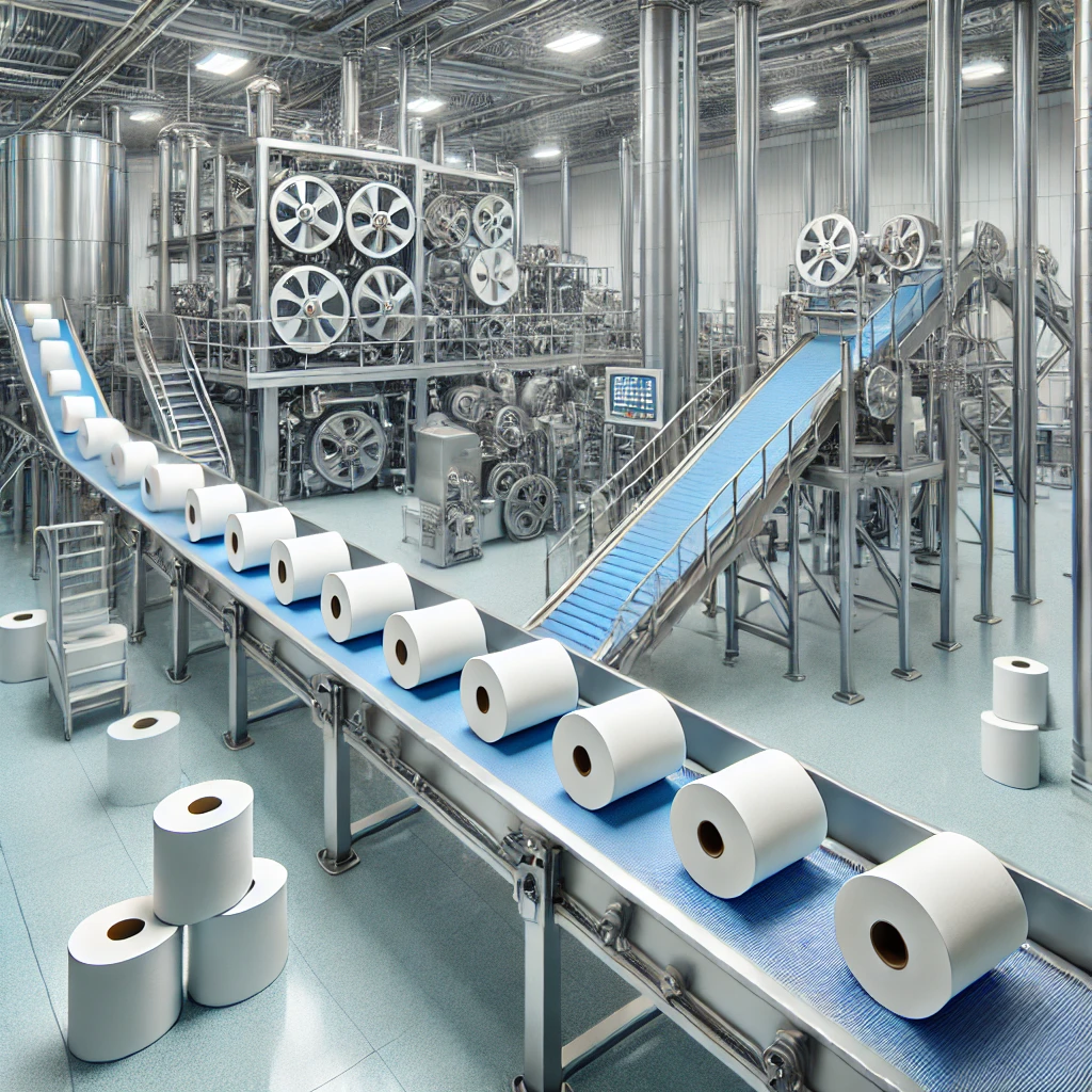 مناديل التواليت الورقية